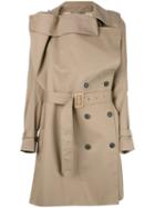 Maison Margiela Vintage Deconstucted Trench Coat, Women's, Size: 38, Brown