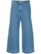 Christian Wijnants Peha Cropped Jeans - Blue