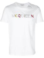 Alexander Mcqueen Mcqueen Print T-shirt - White