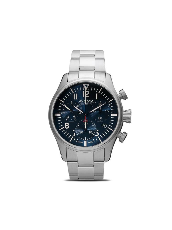 Alpina Startimer Pilot Chronograph Quartz 42mm - Blue