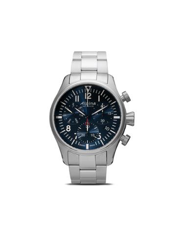 Alpina Startimer Pilot Chronograph Quartz 42mm - Blue