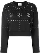 Dondup Stud Embellished Sweatshirt - Black