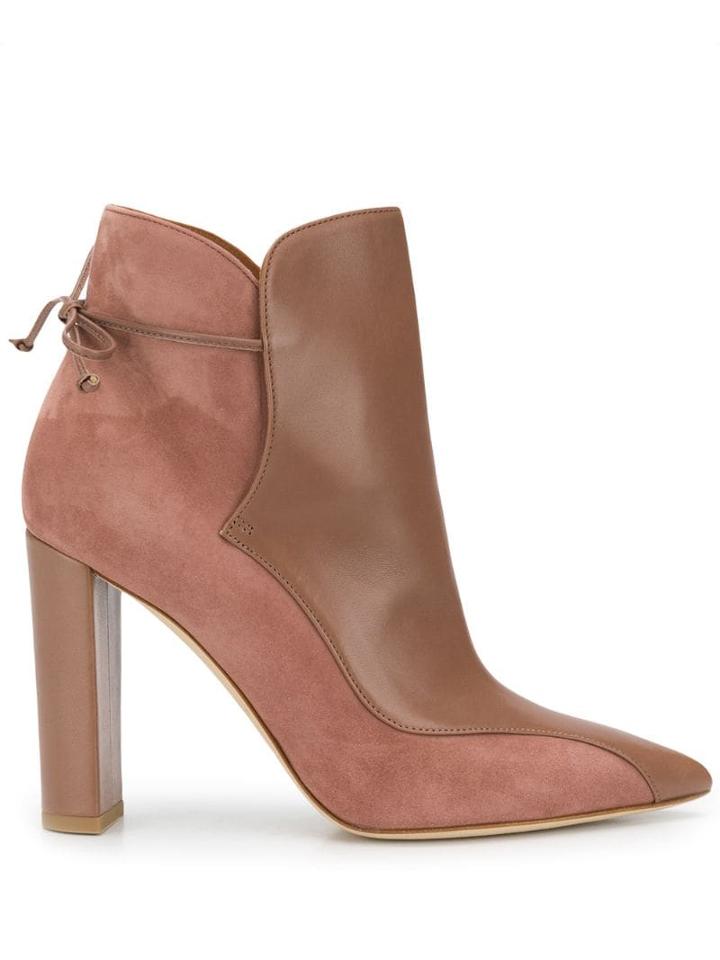 Malone Souliers Pointed Ankle Boots - Brown