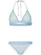 Missoni Logo Bikini Set - Blue