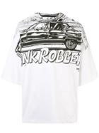 Yoshiokubo Oversized Robbery T-shirt - White