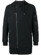 Diesel Black Gold Off-centre Zipped Hoodie, Men's, Size: Large, Cotton