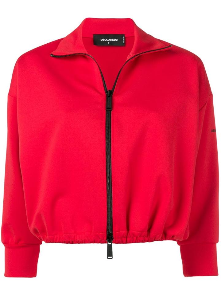 Dsquared2 Cropped Zipped Cardigan