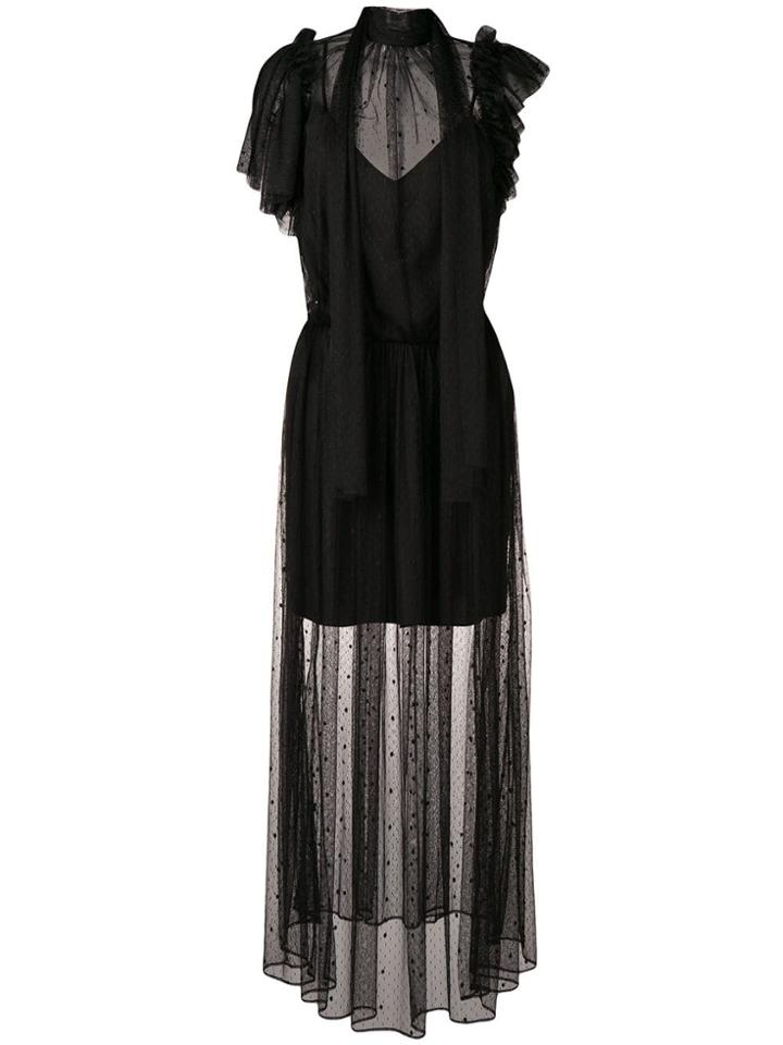 Zadig & Voltaire Rulle Mesh Dress - Black