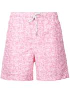 Venroy Core Range Swim Shorts - Pink & Purple