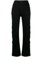 3x1 High Waisted Flared Jeans - Black