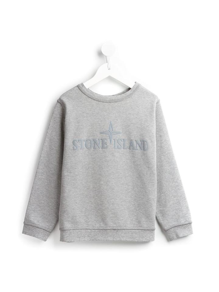 Stone Island Kids Logo Print Sweatshirt