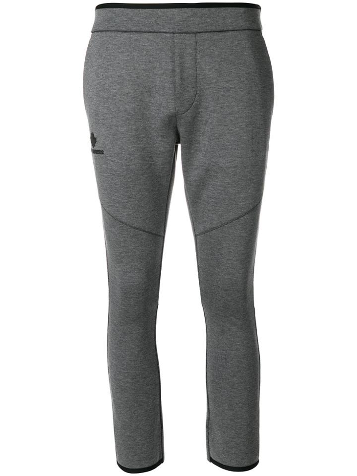 Dsquared2 Smart Slim Track Trousers - Grey