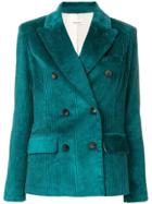Masscob Double Breasted Blazer - Blue