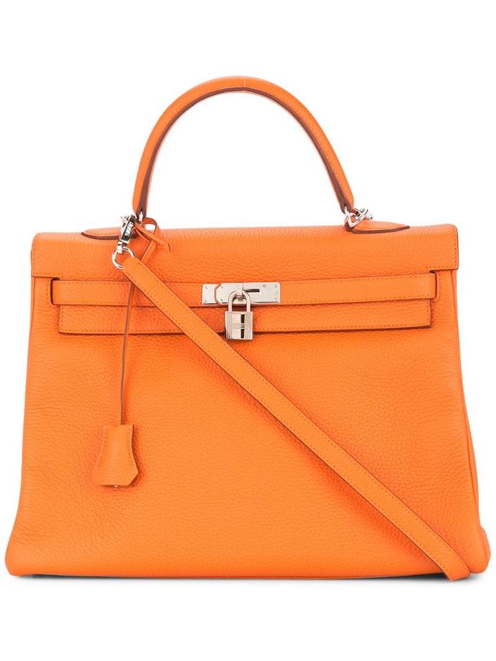 Hermès Pre-owned Kelly 35 Bag - Yellow