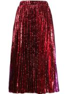 Philosophy Di Lorenzo Serafini Sequin Skirt - Red