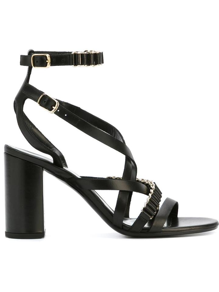 Balmain Chain Embellished Sandals