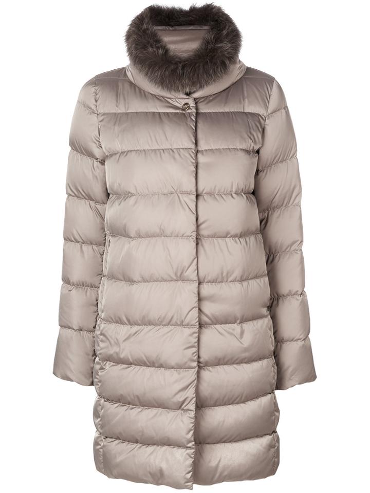 Herno Classic Puffer Coat - Grey