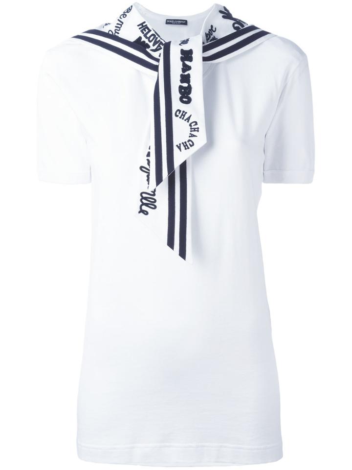 Dolce & Gabbana Sailor T-shirt - White