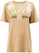 Gucci Logo T-shirt - Nude & Neutrals
