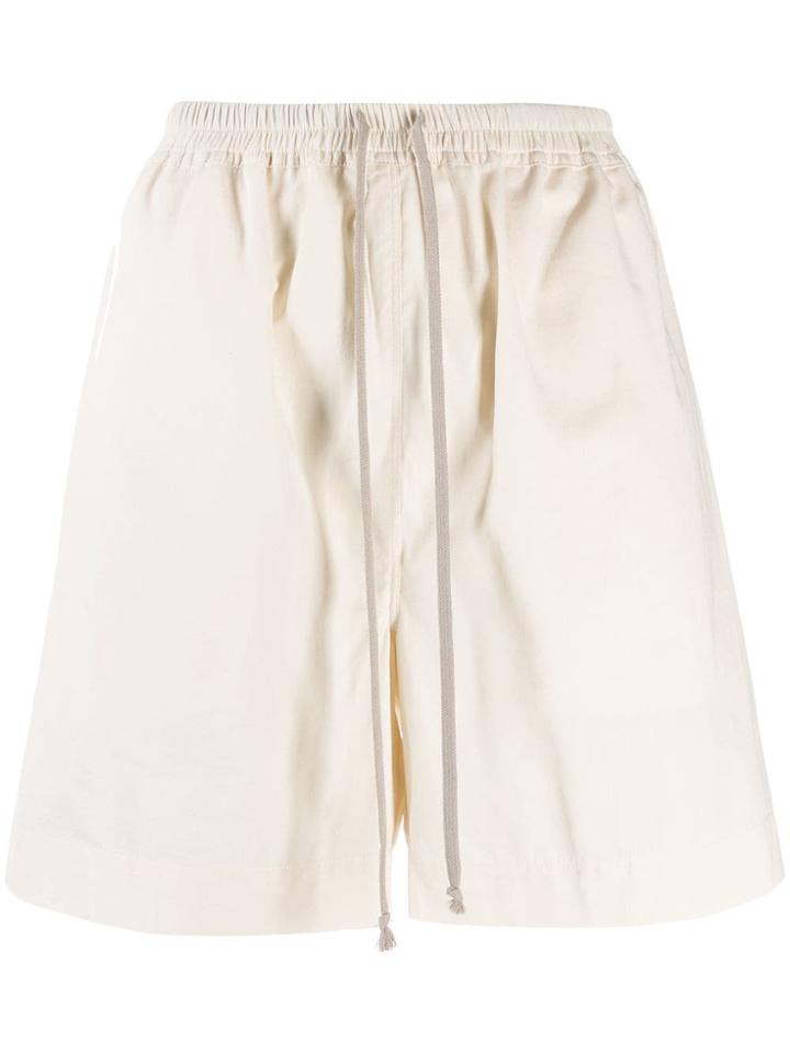 Rick Owens Drkshdw Drawstring Shorts - Neutrals