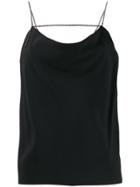 Philosophy Di Lorenzo Serafini Crystal Embellished Camisole - Black