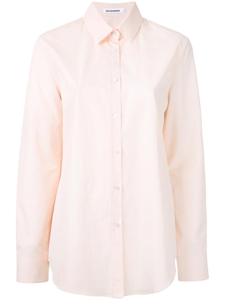 Jil Sander Classic Shirt, Women's, Size: 34, Pink/purple, Cotton