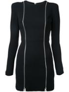 Alex Perry - Amber Dress - Women - Polyester/triacetate - 8, Black, Polyester/triacetate