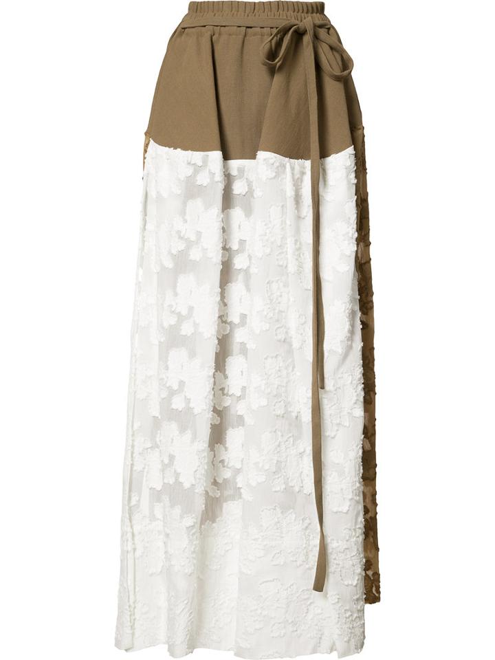 Vivienne Westwood Red Label Gabriella Skirt, Women's, Size: 44, Brown, Cotton/polyamide