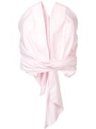 Acler Mackenzie Pointed Bow Bodice - Pink & Purple