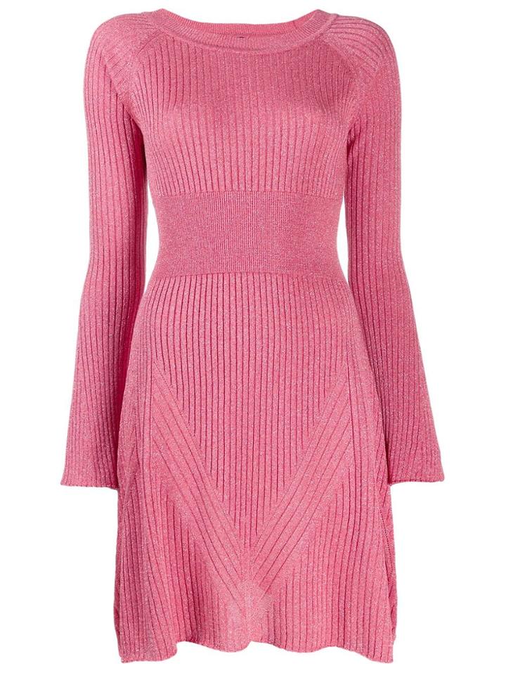 Pinko Ribbed Knit Dress