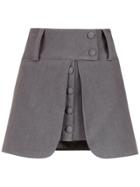 Andrea Bogosian Layered Skirt - Grey