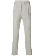 Harmony Paris Elasticated Waist Trousers - Nude & Neutrals