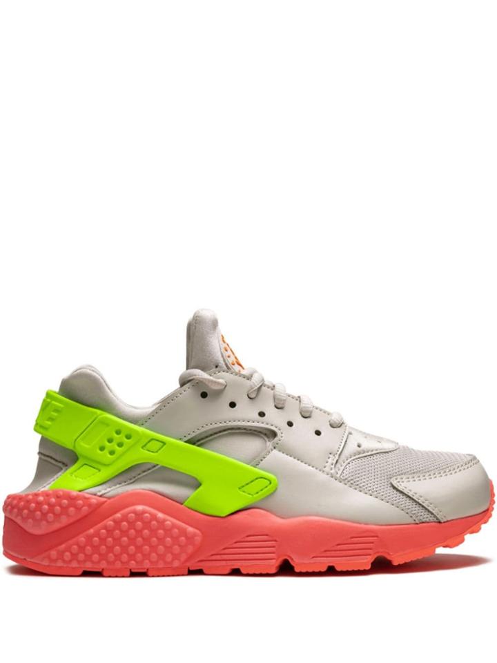 Nike Wmns Air Huarache Run - Desert Sand/volt-hot Punch