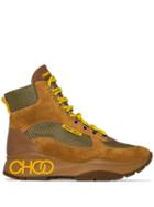 Jimmy Choo Inca Hiking Boots - Yellow