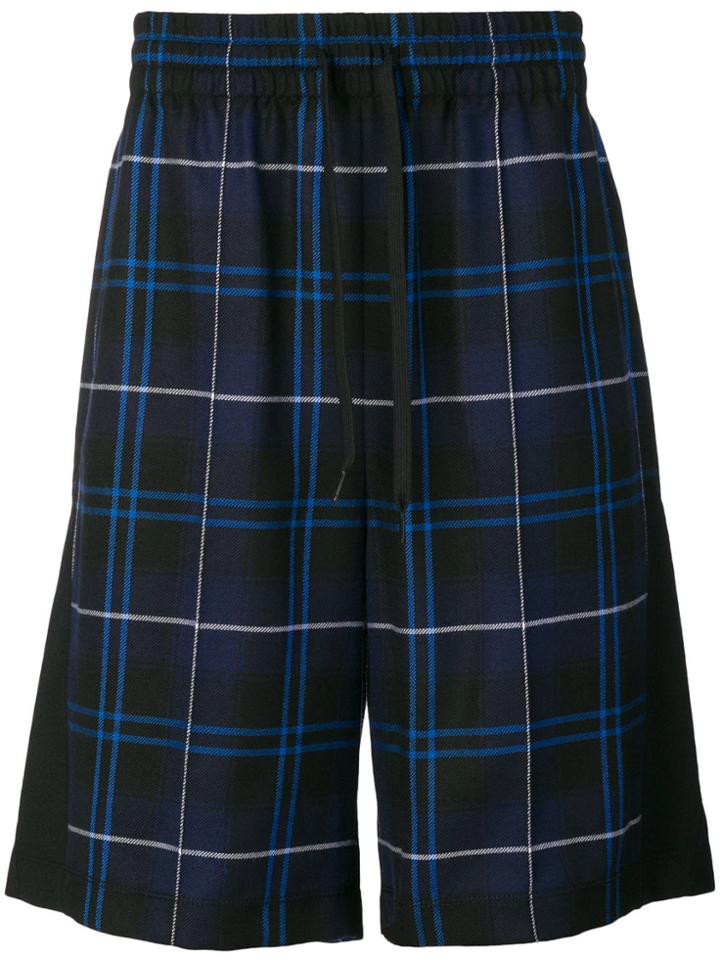 Alexander Wang Checked Bermuda Shorts - Blue