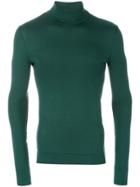 Calvin Klein 205w39nyc Knitted Roll-neck Sweater - Green