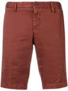 Lardini Regular Fit Chino Shorts - Red