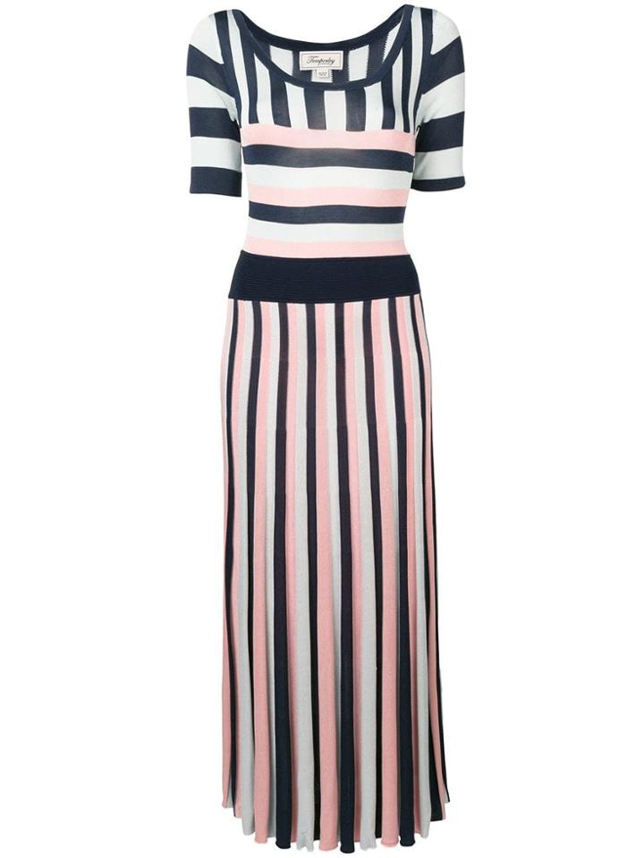 Temperley London Isabella Knit Dress - Blue