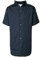 Comme Des Garçons Shirt Short-sleeve Fitted Shirt - Blue