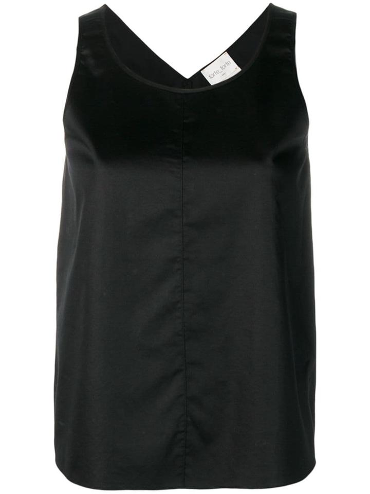 Forte Forte Sleeveless Blouse - Black