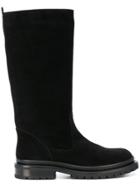 L'autre Chose Mid-calf Length Boots - Black