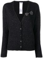 Liu Jo Deep V-neck Cardigan - Black