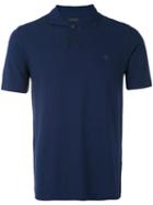 Z Zegna - Two-button Polo Shirt - Men - Cotton - L, Blue, Cotton
