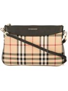 Burberry Horseferry Check Crossbody Bag, Women's, Nude/neutrals, Leather/nylon/polyester