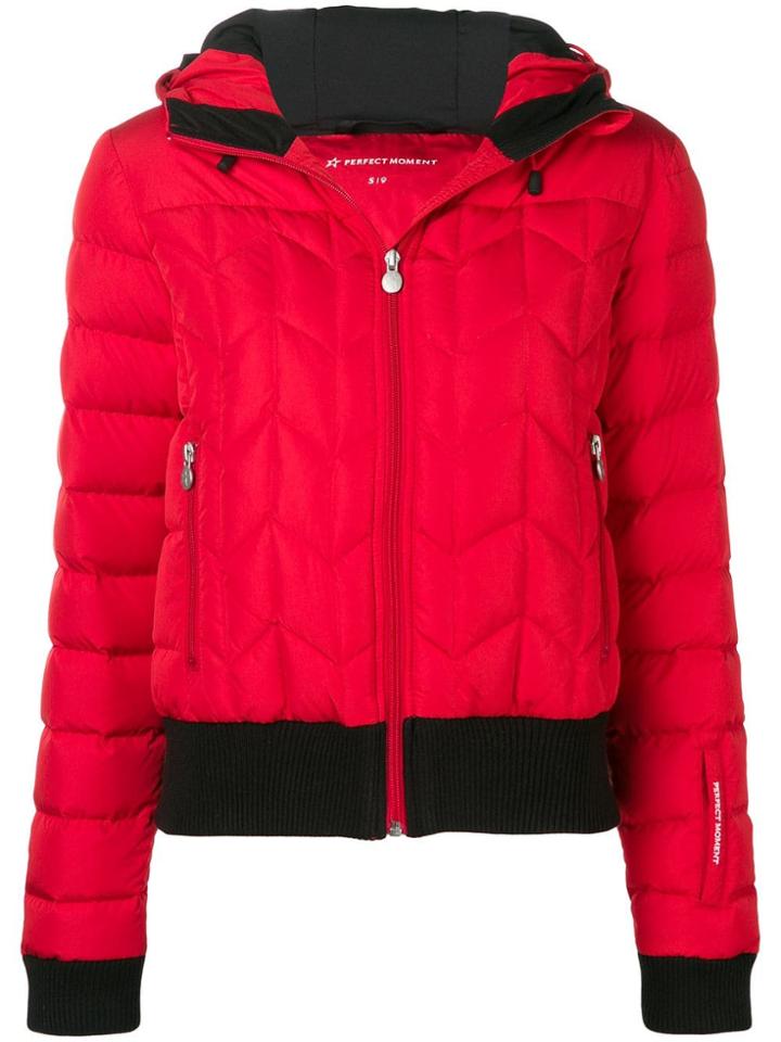 Perfect Moment Cordon Down Jacket - Red