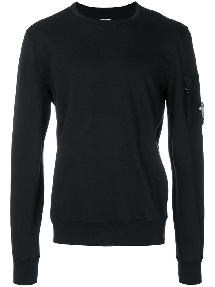 Cp Company Arm Lens Sweatshirt - Black