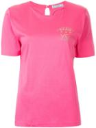 Yves Saint Laurent Pre-owned Studded Logo T-shirt - Pink