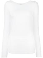 Majestic Filatures Long Sleeved T-shirt, Women's, Size: 3, White, Spandex/elastane/viscose