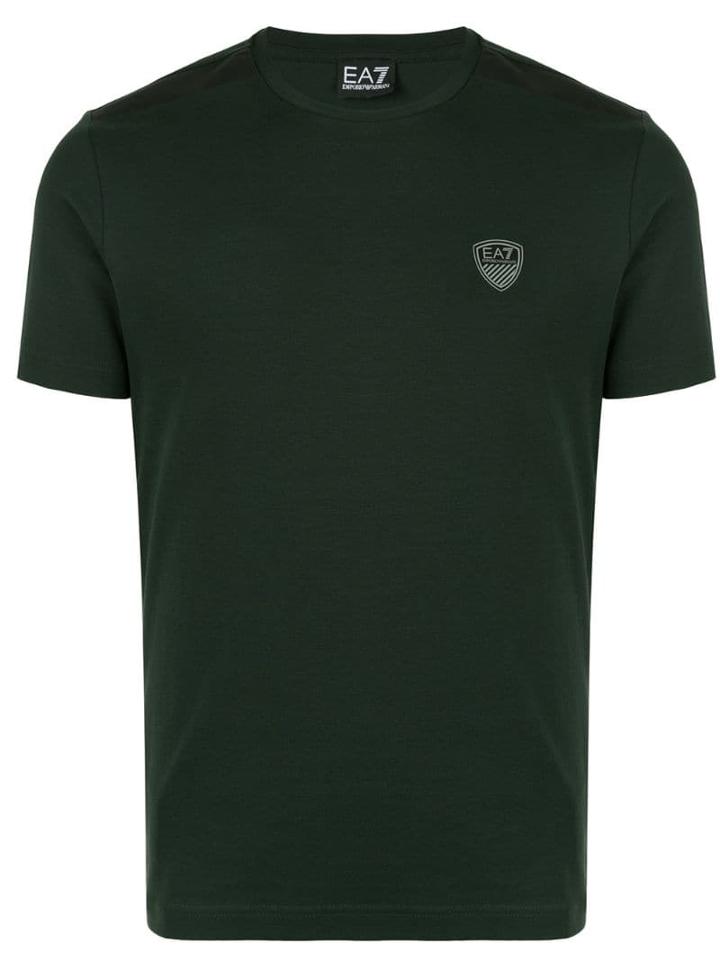 Ea7 Emporio Armani Logo Badge T-shirt - Green