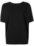 Lemaire - Boxy T-shirt - Women - Cotton - L, Black, Cotton